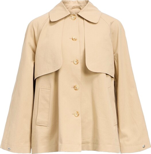 Object Jakke objPaula RE L/S Trench Beige