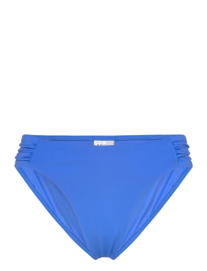 Seafolly High Leg Ruched Side Pant Blue 34