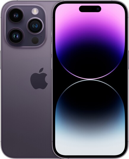 Apple iPhone 14 Pro 256GB Lilla - 6,1" Super Retina XDR, 4K Video, IP68