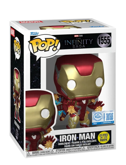 Funko Funko Pop Vinyl Iron Man Beams (Gw) - Red - ONE SIZE