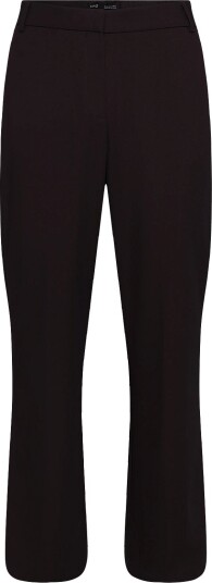 Mango Straight Mid Rise Trousers DARK BROWN 38
