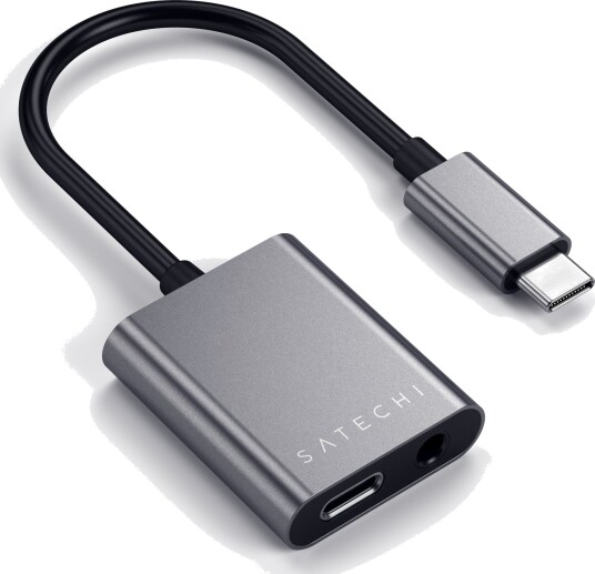 Satechi USB-C to headphone jack / charging adapter