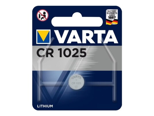 Cr 1025 Knapcellebatteri Lithium 3 V 25 Mah Varta Lithium Coin Cr1025 Bli 1 1 Stk