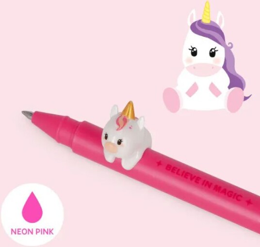 Gel Penn M. Avtakbar Enhjørning Neon Rosa Legami Gel Penn M. Avtakbar Enhjørning Neon Rosa Legami