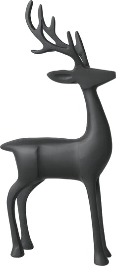 Villeroy & Boch Christmas Chic Rådyr 36 cm svart