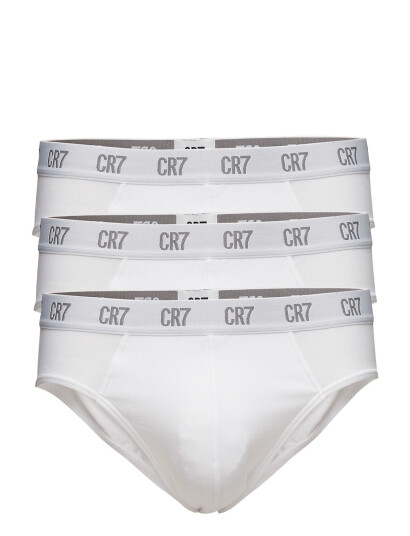 CR7 Cr7 Basic Brief 3 Pack |Vit |S CR7 Cr7 Basic Brief 3 Pack |Vit |S