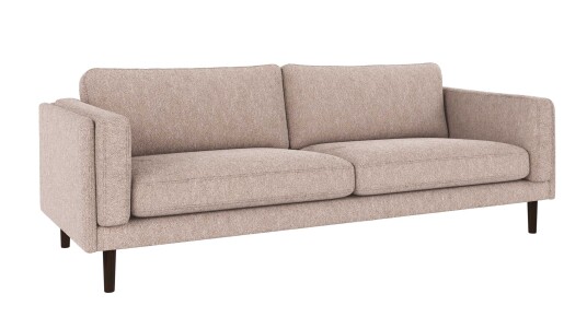 Rowico Home Braden 3 seters sofa Lys beige Alice 1 Brun eikben