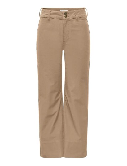 ONLY Onlmadison Clair Hw Crop Pant Pnt Noos   Beige   S x 32