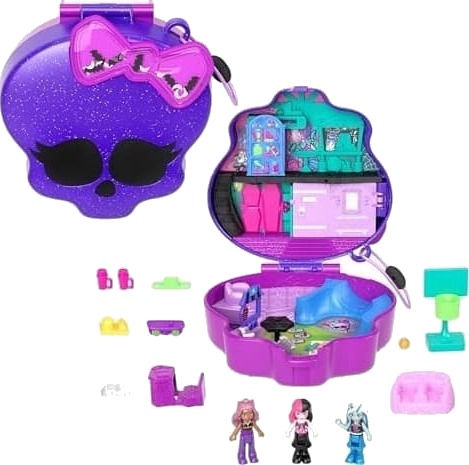 Mattel Monster High Barbie Compact Dukke med Tilbehør HVV58 Mattel Monster High Barbie Compact Dukke med Tilbehør HVV58