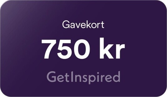 Get Inspired Gavekort 750 Get Inspired Gavekort 750
