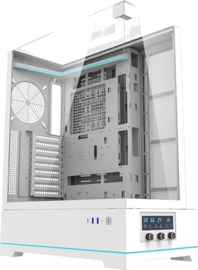 DarkFlash DY450L Midi Tower ATX MicroATX ITX Hvit
