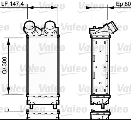 Intercooler VALEO 818837 Intercooler VALEO 818837