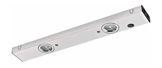 Gisela LED Benkarmatur Børstet Stål 2x4W 2700K Dimbar Gisela LED Benkarmatur Børstet Stål 2x4W 2700K Dimbar