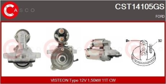 CASCO CST14105GS Starter CASCO CST14105GS Starter