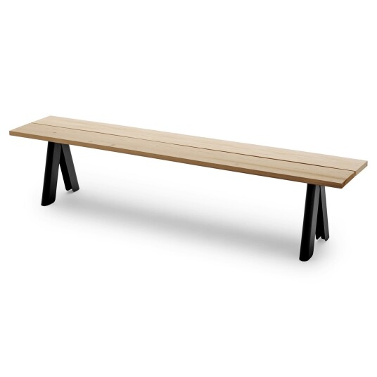 Skagerak Overlap Bench Anthracite Black Skagerak Overlap Bench Anthracite Black