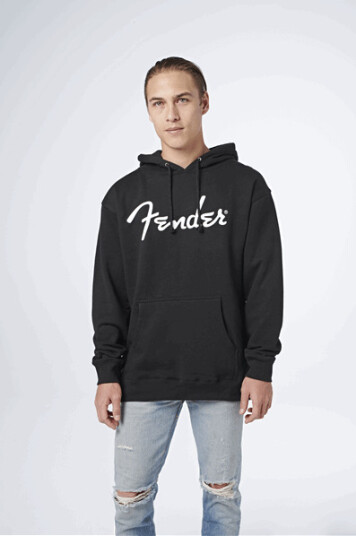 Fender  Logo Hoodie Black XL