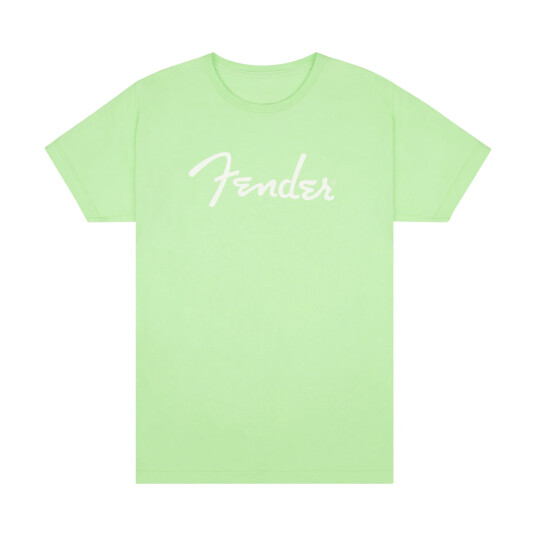 Fender Spaghetti Logo T-Shirt Surf Green S Fender Spaghetti Logo T-Shirt Surf Green S