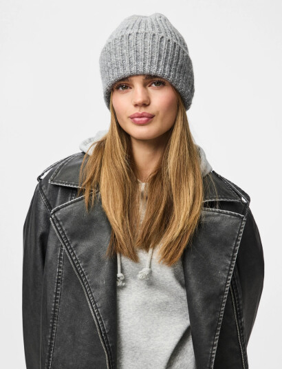 Pieces Pcmilla Hood Noos Bc - Grey - ONE SIZE Pieces Pcmilla Hood Noos Bc - Grey - ONE SIZE