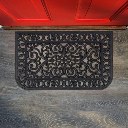 Rxs Dørmattegummi med ornamenter