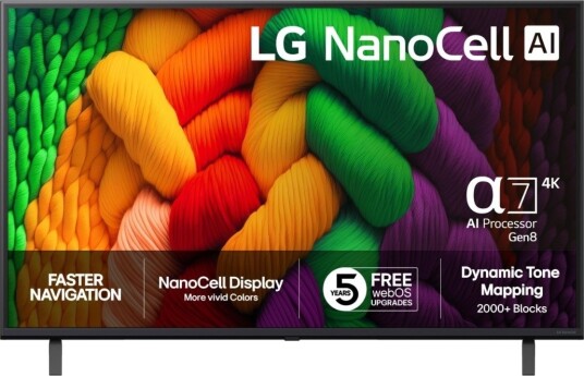LG 43" 4K NANOCELL TV 43NANO8E LG 43" 4K NANOCELL TV 43NANO8E