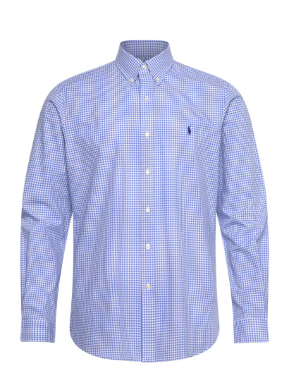 Polo Ralph Lauren Custom Fit Stretch Poplin Shirt - Blue - XXL