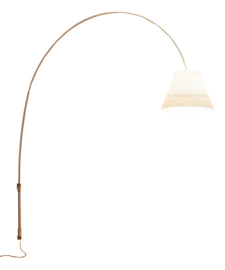 Luceplan - Lady Costanza Vegglampe m/Dimmer Hvit/Alu