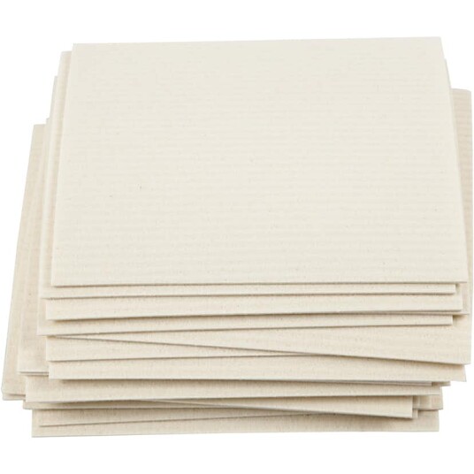 Oppvaskklut Creativ Company Råhvit Str 17x19,5 cm 1 Pk