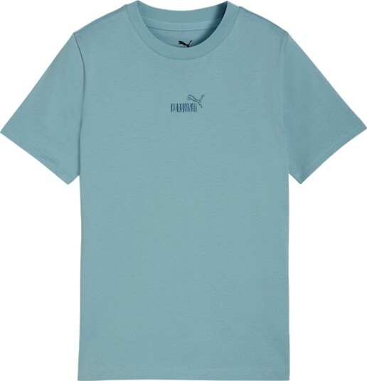 PUMA Ess Small No.1 Logo Centered Tee B Blue 116 PUMA Ess Small No.1 Logo Centered Tee B Blue 116