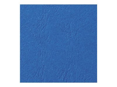 Gbc Leathergrain - A4 210 X 297 Mm - Blå - 250 G/M² - 100 Stk Permomslag