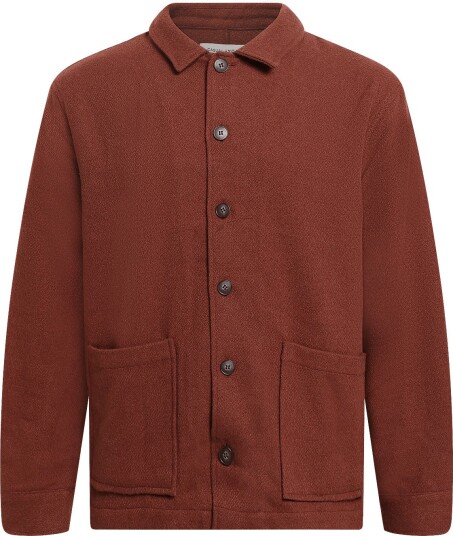 Casual Friday Cfpejrup Overshirt Brown M Casual Friday Cfpejrup Overshirt Brown M