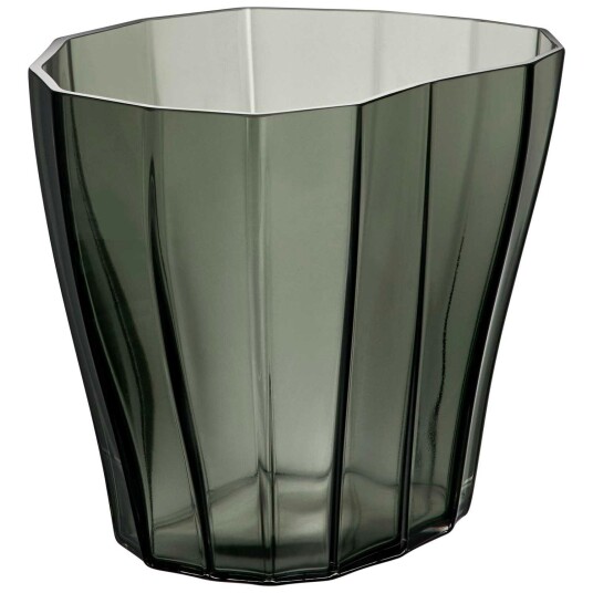 Orrefors Reed vase 17,5 cm Mosegrønn