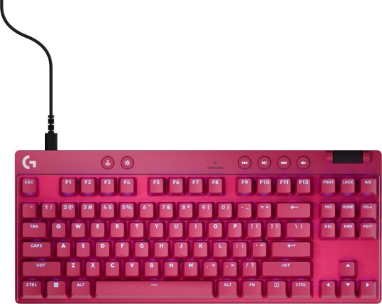 Logitech G PRO X TKL Gaming Tastatur - Nordisk - Linear - Svart Logitech G PRO X TKL Gaming Tastatur - Nordisk - Linear - Svart