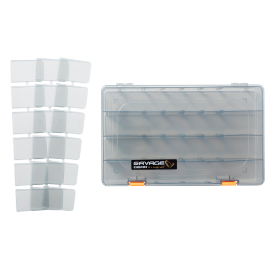 Gear Savage Gear Lurebox 6b 36x22,5x5cm Med Faste Rom Og Romdeler