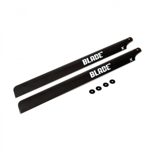 Blade 450 X Carbon Fibre Rotor Blade Set 325mm with Washers
