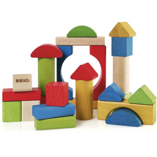 Brio 25 Coloured Blocks Brio 25 Coloured Blocks