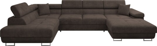 Gabina 5 seters U formet sovesofa med divan og sjeselong Lumo 40 Gabina 5 seters U formet sovesofa med divan og sjeselong Lumo 40