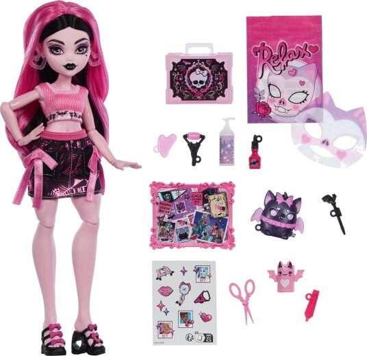 Monster High Self Scare Secrets Draculaura Fashion Doll With Accessories