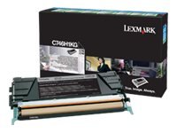 Lexmark - Høy Ytelse - Svart - Original - Tonerpatron Lrp - For Lexmark Cs748de