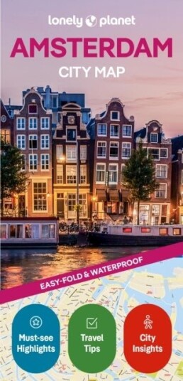 Kart Lonely Planet Amsterdam City Map Kart Lonely Planet Amsterdam City Map