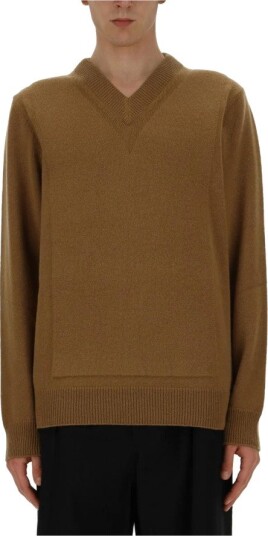 Jil Sander Herre Strikkevarer Beige L,