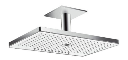 Hansgrohe Rainmaker Select 460 3jet 460x300 mm, m/3 stråletyper, Hvit/Krom
