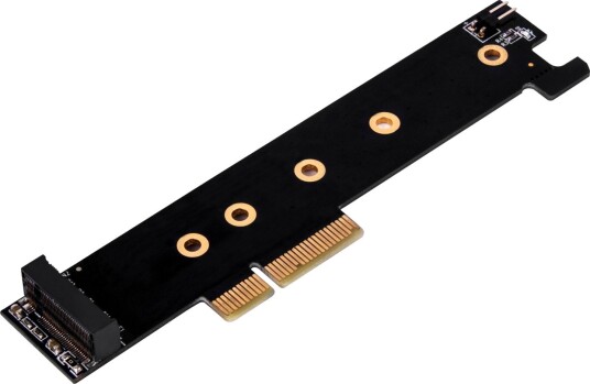 SilverStone SST-ECM26-V2 M.2 til PCIe x4 Adapterkort NVMe SilverStone SST-ECM26-V2 M.2 til PCIe x4 Adapterkort NVMe