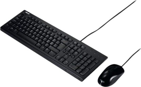 ASUS U2000 Tastatur Mus US svart