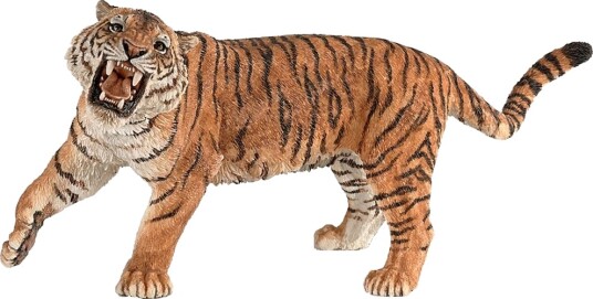 Papo Brølende Tiger L: 16 cm Papo OneSize Lekedyr