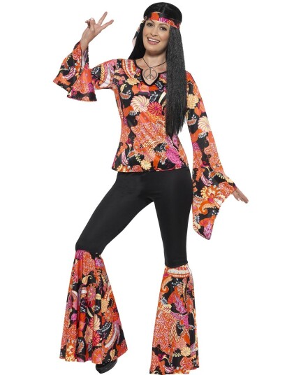 Hippie Shake Damekostyme Strl XXL