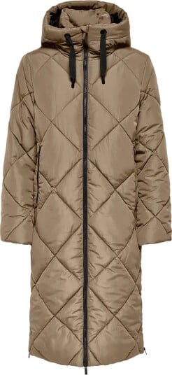 ONLY Onlmaggi Long Hood Puffer Cc Otw SILVER MINK XL