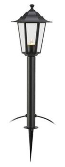 Unite 12 Hagelys 73 cm 3,2W 3000 Kelvin utendørs IP44 Utbyggbar Svart