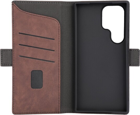 Gear Flip-cover med 3 kortlommer til Samsung Galaxy S24 Ultra - Brun