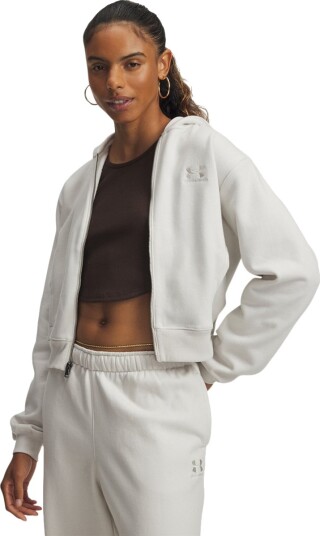 Under Armour Icon Vida Full Zip Hettegenser Dame Grå S