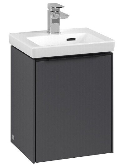Villeroy & Boch  Subway 3.0 Servantskap m/1 dør 351x429x309 mm Grafitt Matt